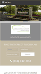 Mobile Screenshot of cobblestonegrove.com